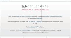 Desktop Screenshot of jasonspeaking.com